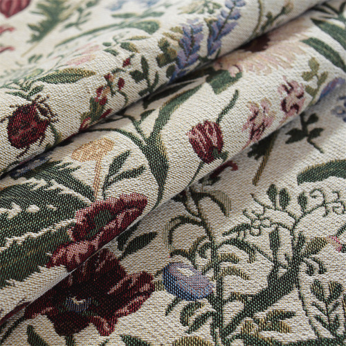 Le Xu Xiu Vintage Table Mat Nordic INS Insulating Plant Flower Western Dinner Plate Mat Cross-border New Style Waterfall fringe Table Mat