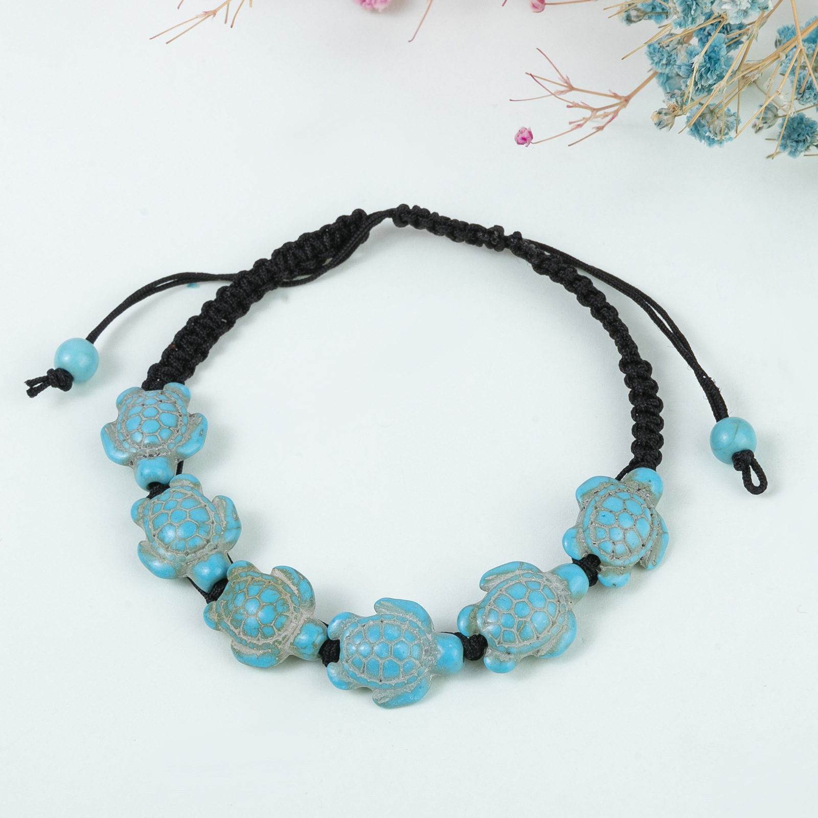 Style Simple Style Classique Bloc De Couleur Corde Turquoise Tresser Unisexe Bracelets display picture 5