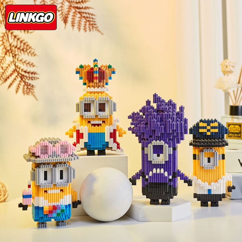 Cross-Border movie cartoon doll series small particle building blocks assembled educational toys for children boys and girls gifts