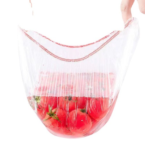 Colorful tear-free cling film new food grade household convenient bowl cover cling film bag thickened disposable cling film cover