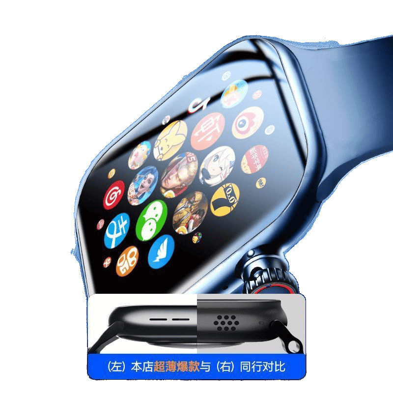 华强北爆款智能手表S10蓝牙运动s9watch通用双向支付超薄电话手表|undefined