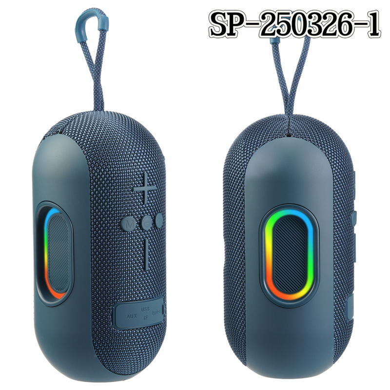 Cross-Border E-Commerce Popular Wireless Bluetooth Speaker Rgb Colorful Light Portable Card Fashion Gift Subwoofer Speaker Cross-Border E-Commerce Popular Wireless Bluetooth Speaker Rgb Colorful Light Portable Card Fashion Gift Subwoofer Speaker