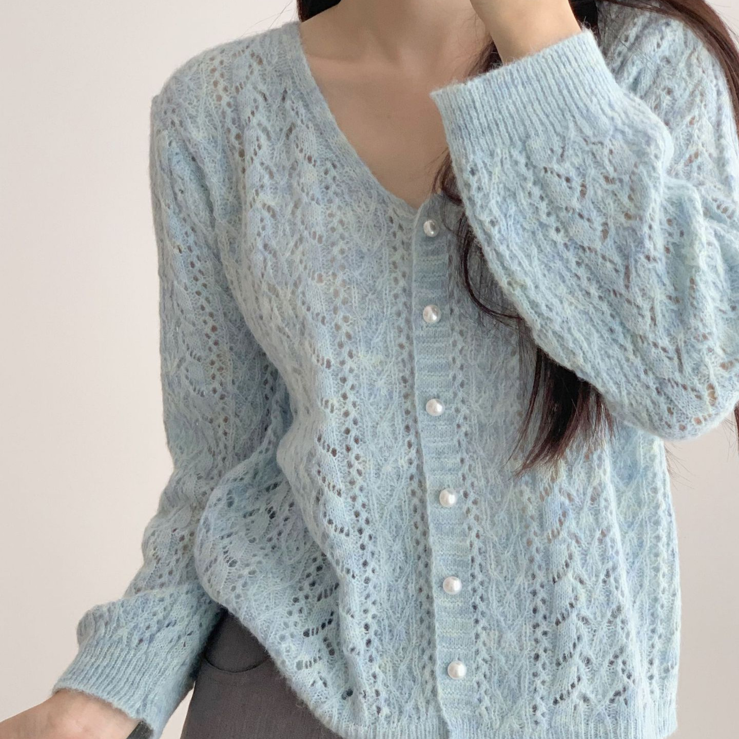 Summer thin short cardigan