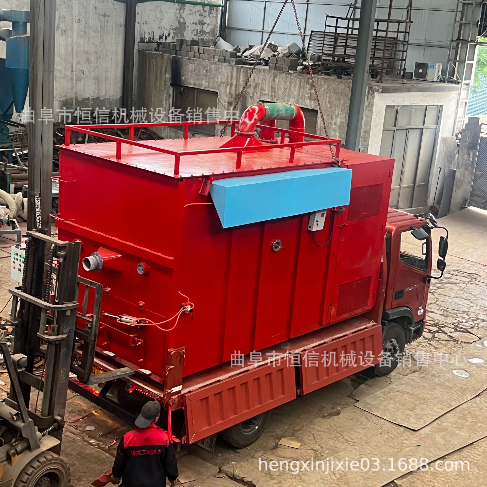 钢场煤灰煤渣气力吸灰机吸粉机zcjb 4.2米电厂煤灰煤渣吸尘车