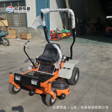 座驾式割草机 山东众源42寸座驾式草坪车 后排草驾驶式除草机