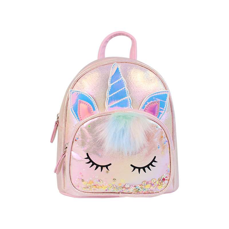 thumbnail image 1 of Bolso para niños, bolso bandolera pequeño al hombro, mochila pequeña para niños, bolso para niños al por mayor, bolso pequeño que cambia de color unicornio, 1 of 5