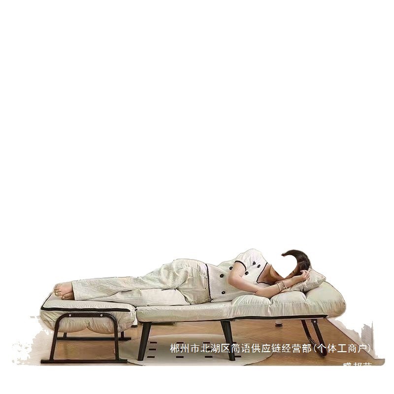 Factoria directa de la silla de reclinación plegable de oficina siesta cama de almuerzo doble silla dormitorio doméstico se puede acostar respaldo de asiento