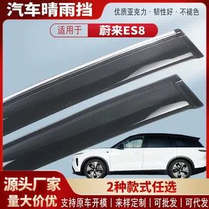 Suitable for Nio Es8 23-26 Models, Window Rain Shields, Car Rain Visors, Rain Shields, Exterior Modification Accessories Wholesale