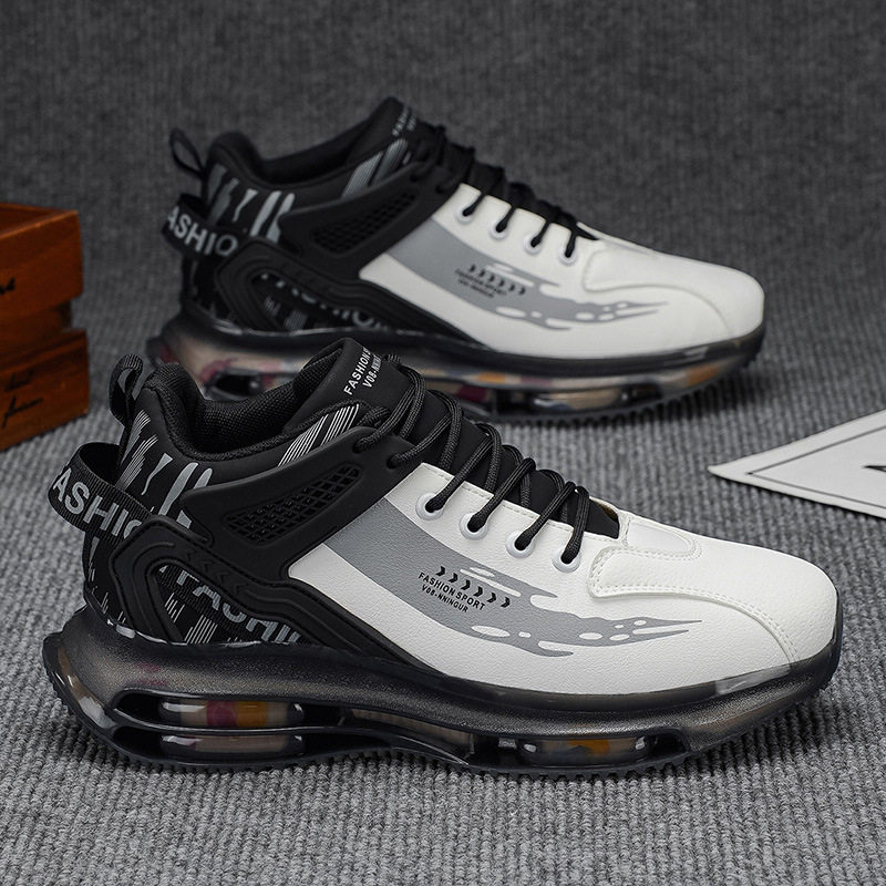 Giày chạy bộ nam đệm khí thoáng khí chống trượt giảm chấn kiểu dad shoes — 537 màu đen, 537 trắng xanh, 537 trắng đen