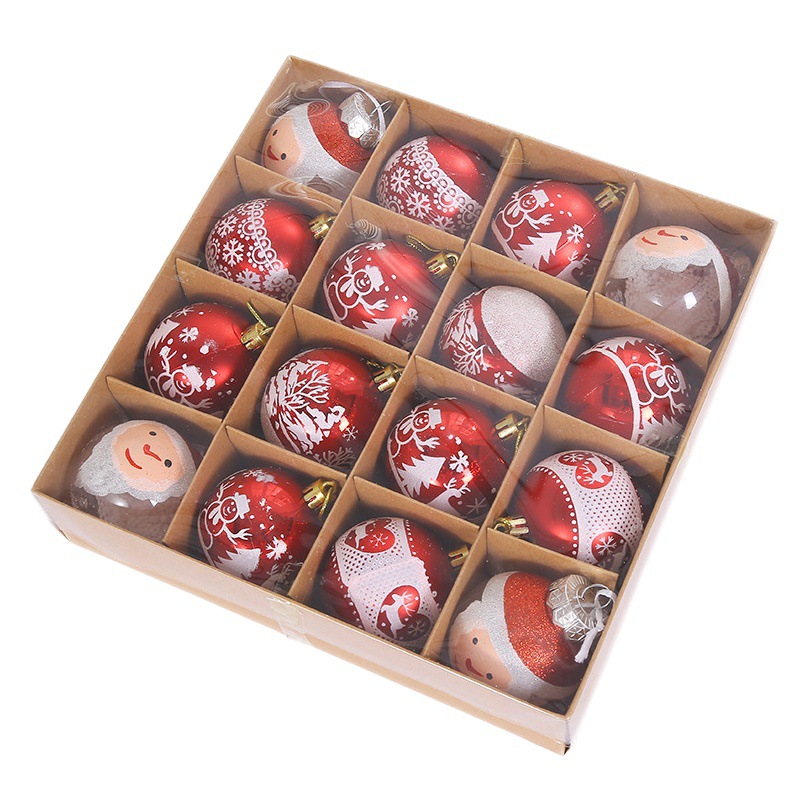 Nueva bola decorativa de temporada Fabricante Mayorista Adornos para árboles de Navidad Bolas de regalo Decoraciones para bodas Bolas de Navidad