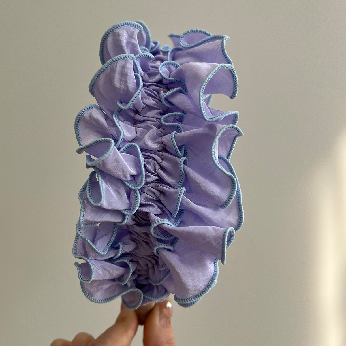 180g Weight Hair Band Hair Accessories Type 1 Piece Quantity Holiday, Daily Occasion Cloth Material Flower Pattern All Seasons Season Women's Gender Pleated Design Elegant Style Elegant Women's Flower Cloth Pleated Hair Band 9