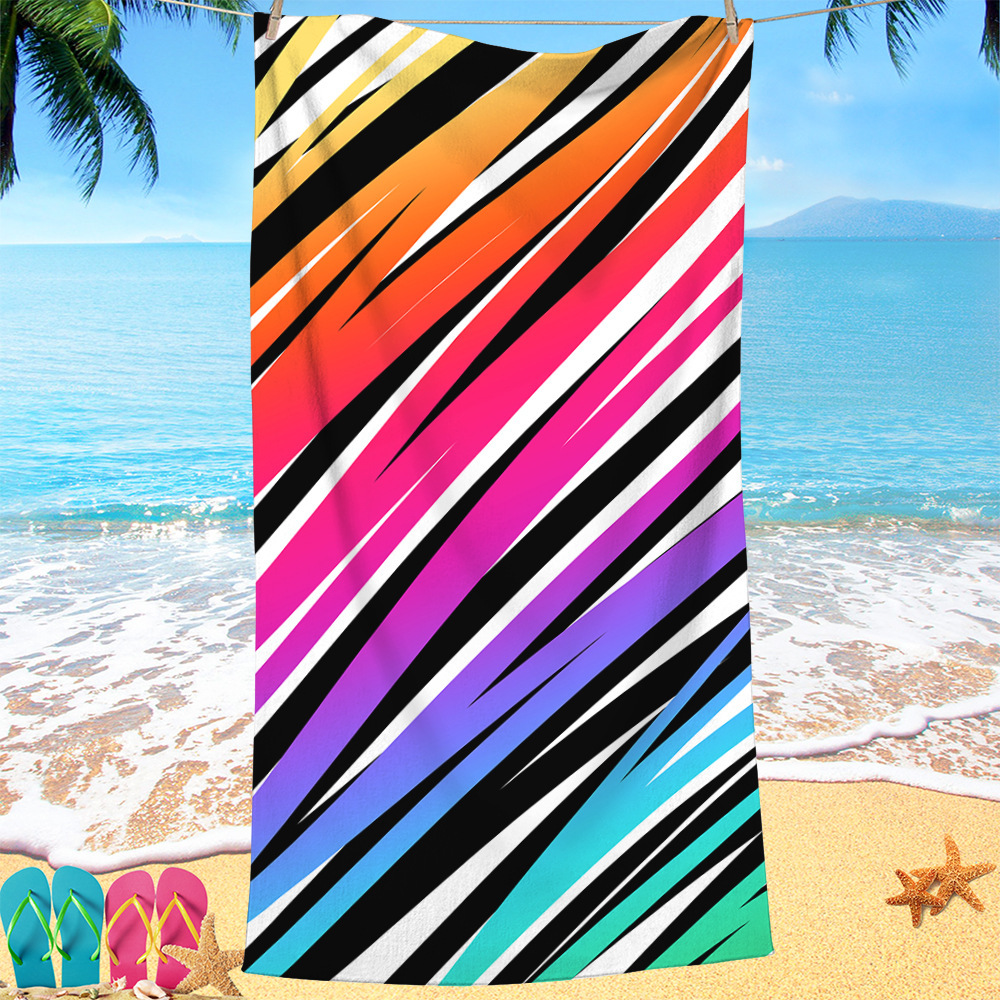 Toalla de playa con estampado de cocotero, especialmente para 240g de microfibra de comercio exterior, toalla de baño de playa de natación