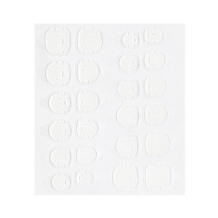 Manicura desgaste de la jalea de uñas pasta de gelatina ultrafina pegamento falso de uñas adhesivo de doble cara de larga duración transparente de alta viscosidad a prueba de agua