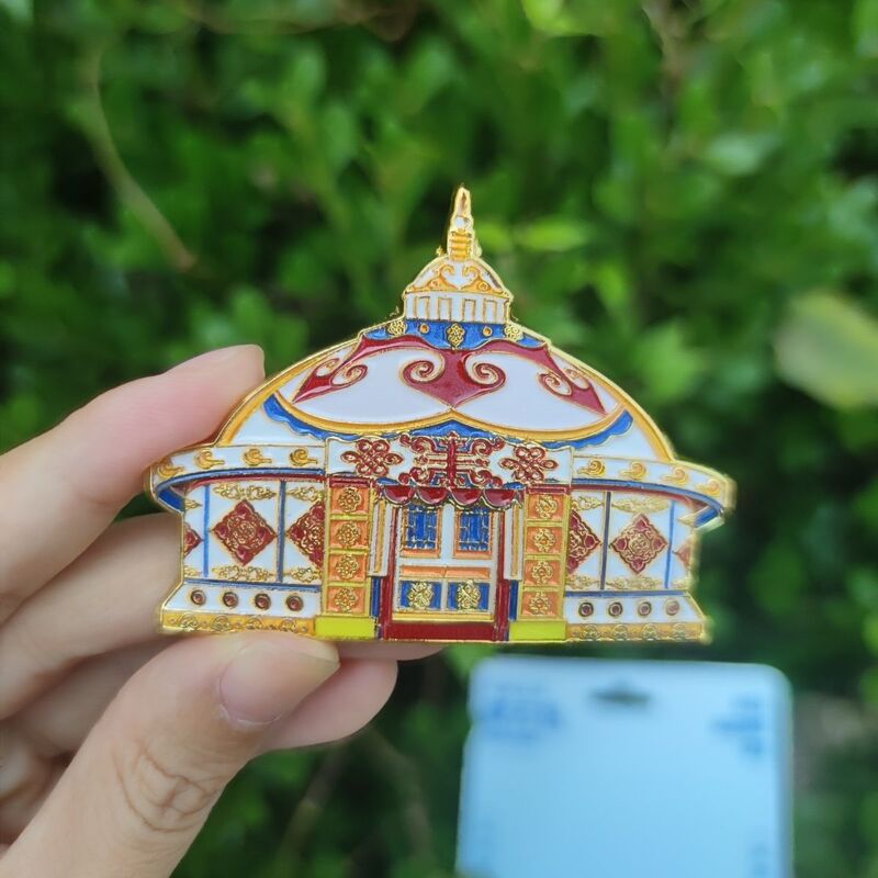 蒙古包金属冰箱贴内蒙古纪念礼品旅游地标文创伴手礼纪念品草原|undefined