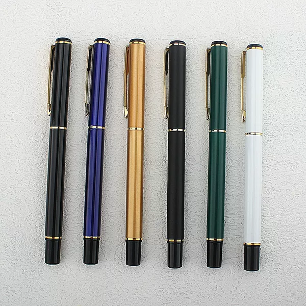 Metal students daily writing ball pen/business office sign pen advertising gift pen