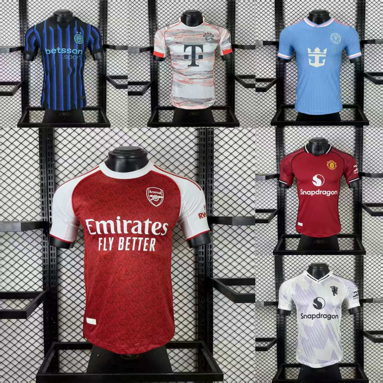 Футболка Player Edition 2526 Популярный клубный джерси Jacquard Реал Мадрид Манчестер Сити Майами Монтеррей Фламенго Специальная