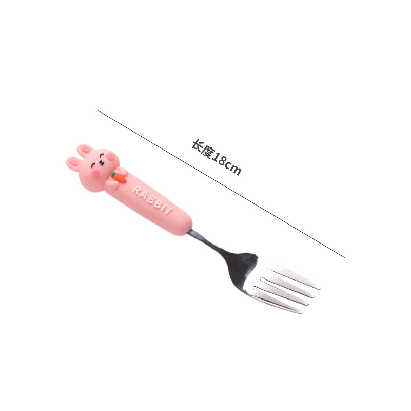 파우더 토끼 포크