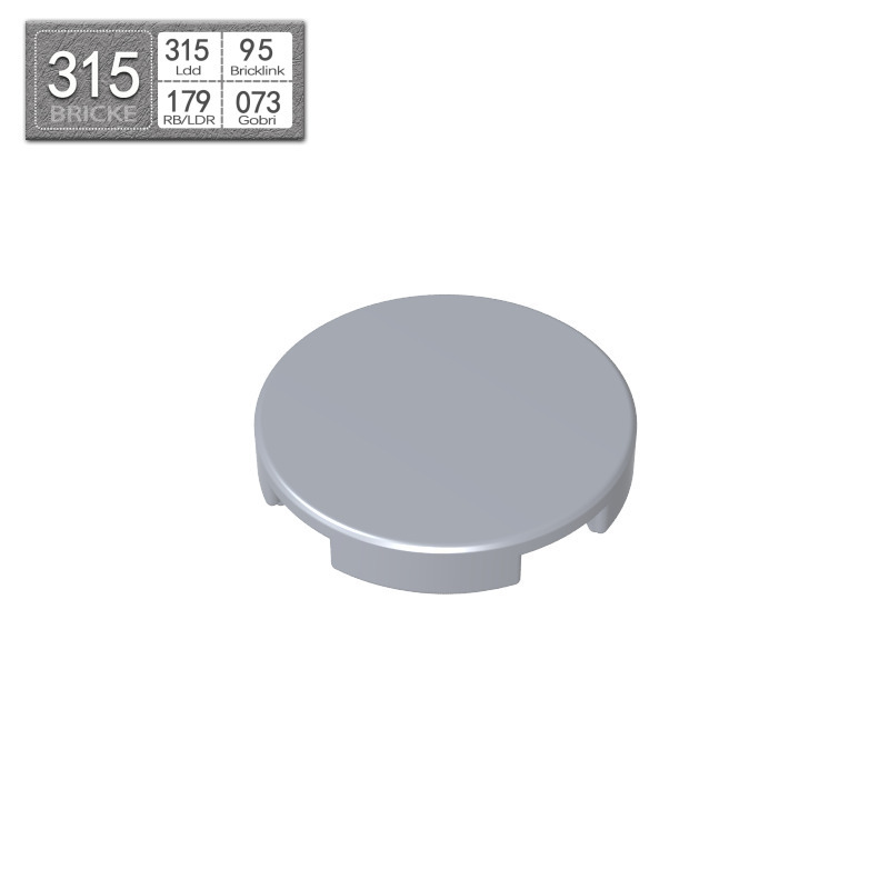 Shallow silver gray