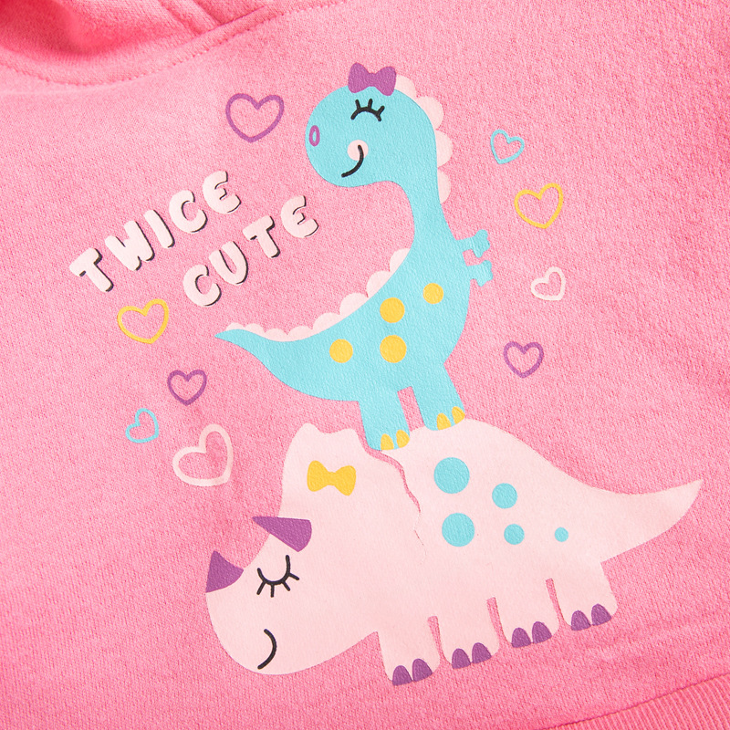 Little Maven invierno de manga larga niños falda Europea niñas vestido ocio fleece-forrado niños vestido