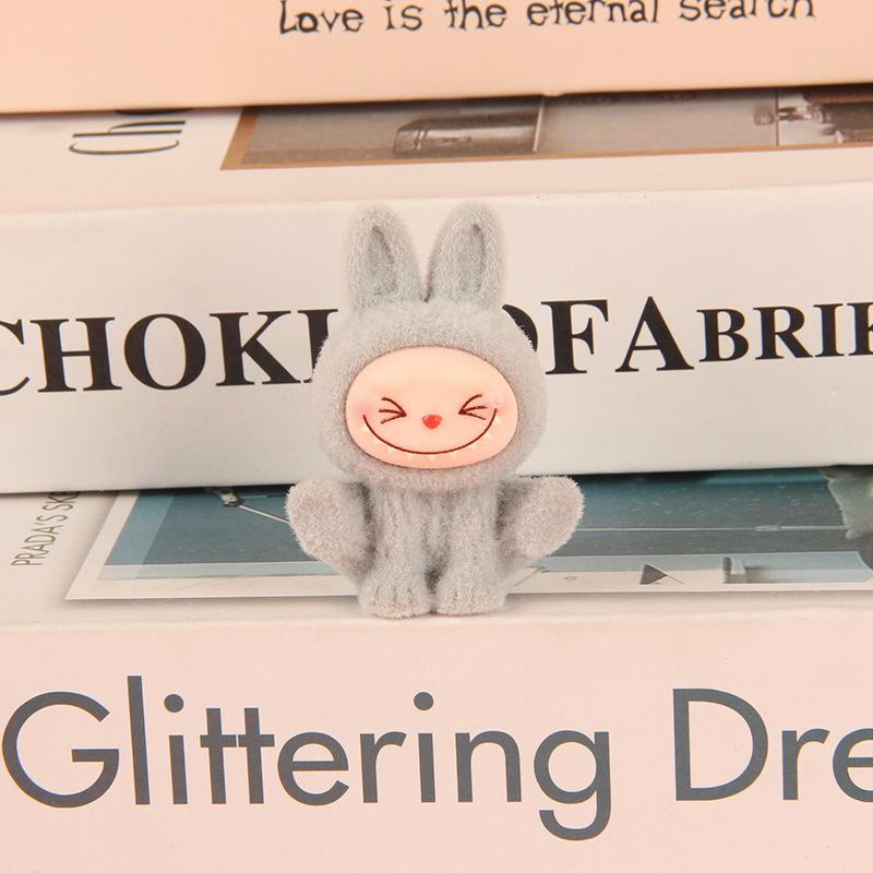 かわいいトレンディな植毛ラブ布羊の装飾品樹脂 diy ジュエリーアクセサリー人形マイクロ風景小さな装飾品ギフト|undefined