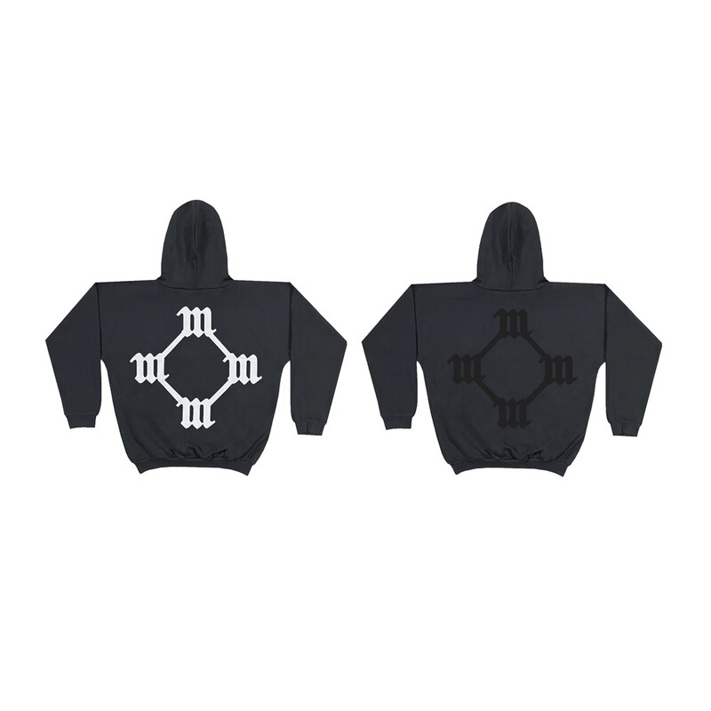 Kanye's Same Style Yeezy X Gosha Joint Sweatshirt American Retro Heavy Hooded Loose Velvet Top Kanye's Same Style Yeezy X Gosha Joint Sweatshirt American Retro Heavy Hooded Loose Velvet Top