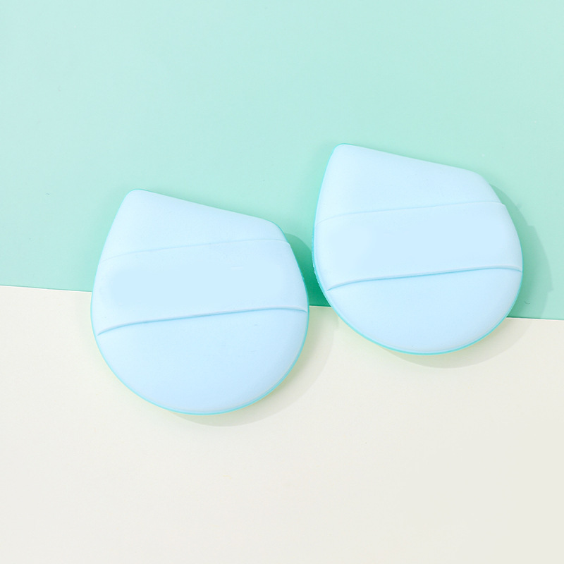 Fábrica personalizada sin látex polvo de cojín de aire inclinado no comer polvo seco y húmedo doble uso espesar el polvo de esponja maquillaje