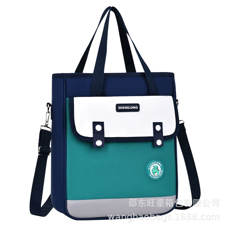 Study Bag (DISHILONG) Cartoon Cute One-Shoulder Strap, Large Capacity, Lightweight