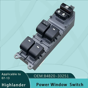 Toyota Highlander elektrik şüşəqaldıran açarı LED işıqlı 84820-33251