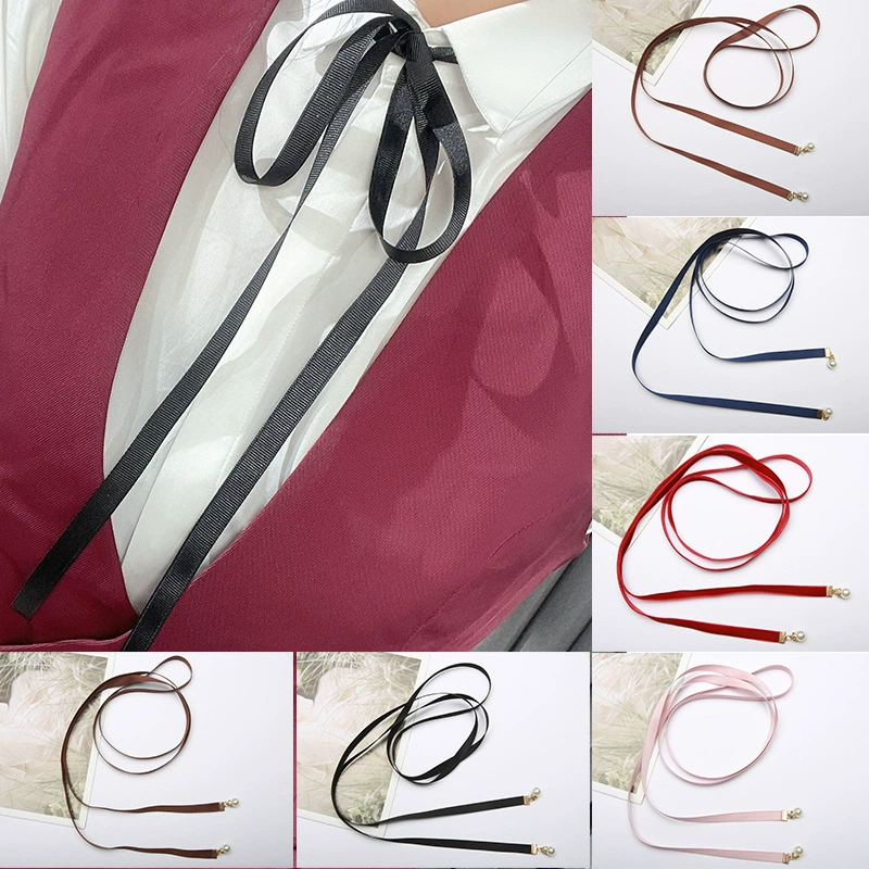 Галстук-бабочка для женщин, в корейском стиле, в стиле преппи, для выпускного фото, с булавкой, бантом, аксессуар для рубашки, цветок на воротник, универсальный, корейская версия