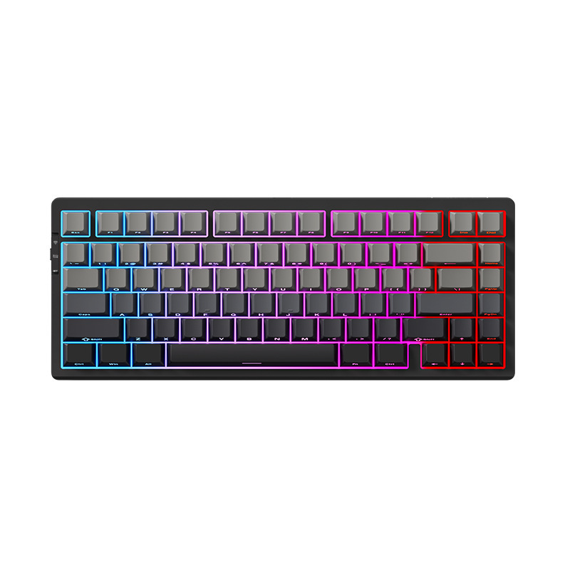 MCHOSEマイはG75からカスタマイズされた機械キーボードのガスケットファブリックの3モードフルキーのホットプラグの電気競争のキーボードをカスタマイズします。|undefined
