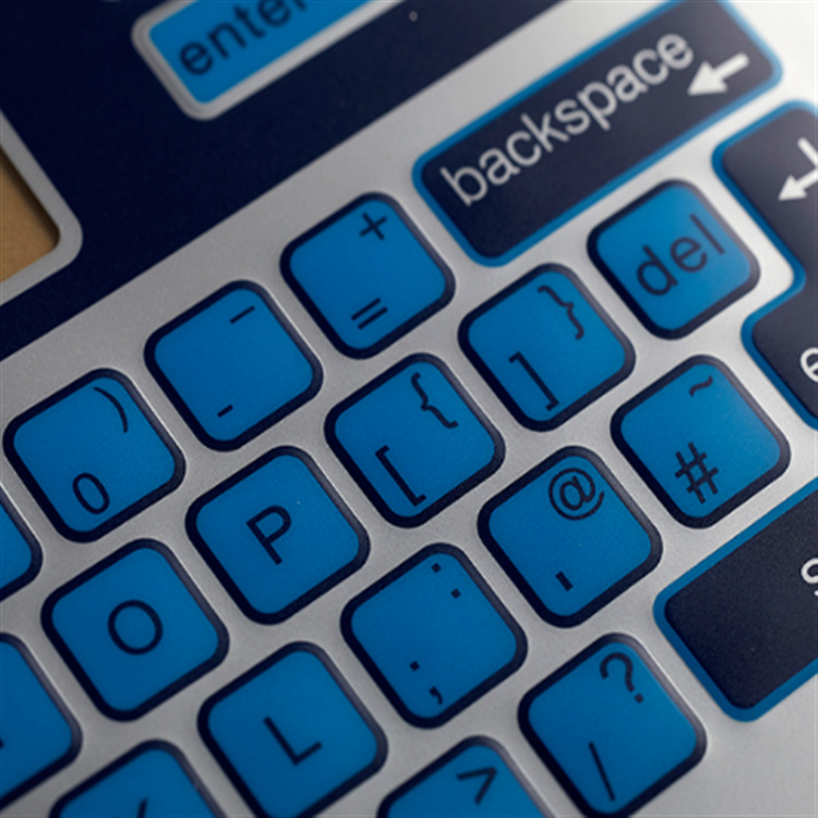 磨砂pvc面板标牌pc薄膜开关面贴电子品智能控制操控鼓包按键面贴