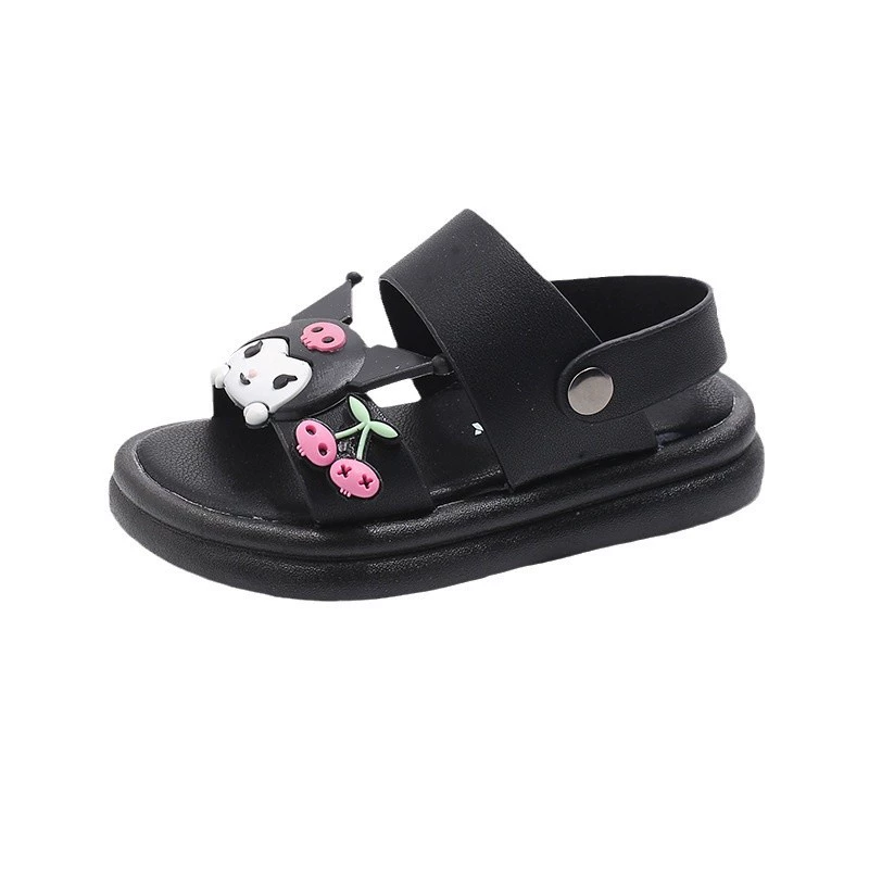 Детские модные мультяшные cute sandals, городской стиль, корейский стиль, мягкая подошва