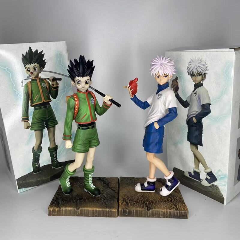 Full-Time Hunter Figure Xiao Jie Kyo Boxed Anime Peripheral Model Doll Car Desktop Ornament Wholesale