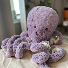 国产jellycat同款紫色玛雅章鱼毛绒玩具八爪鱼公仔玩偶礼物儿童