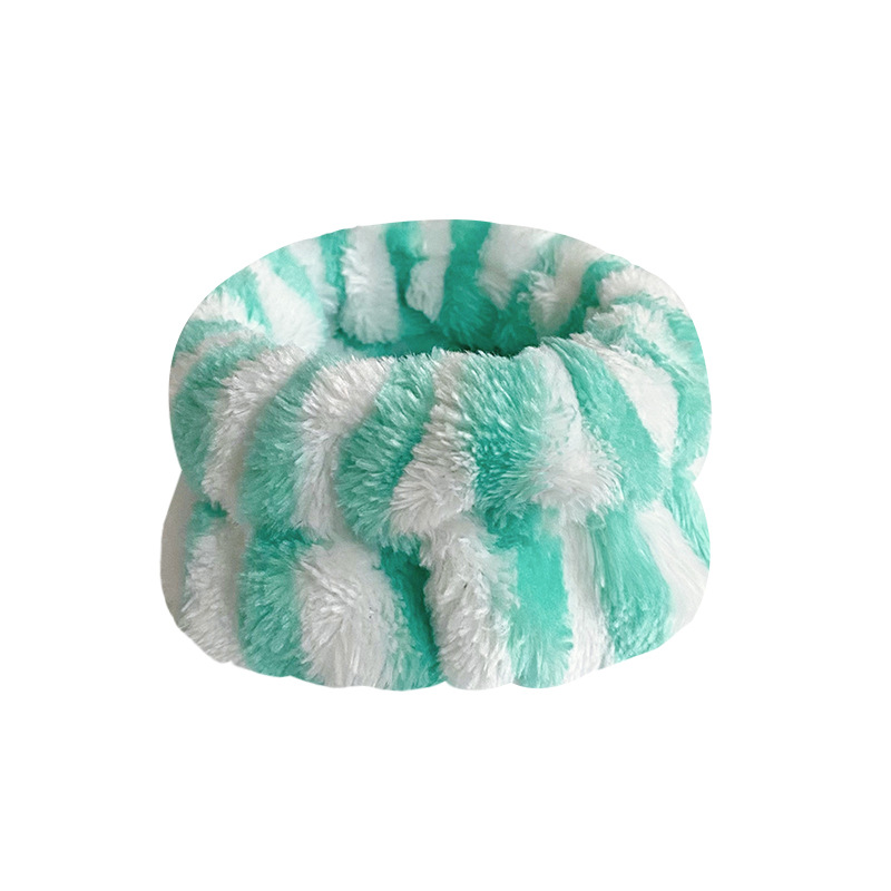 Amazon cross-border franela banda de pelo pulsera conjunto de pulsera absorbente de las mujeres deportes tie-dyed pulsera traje de vacío