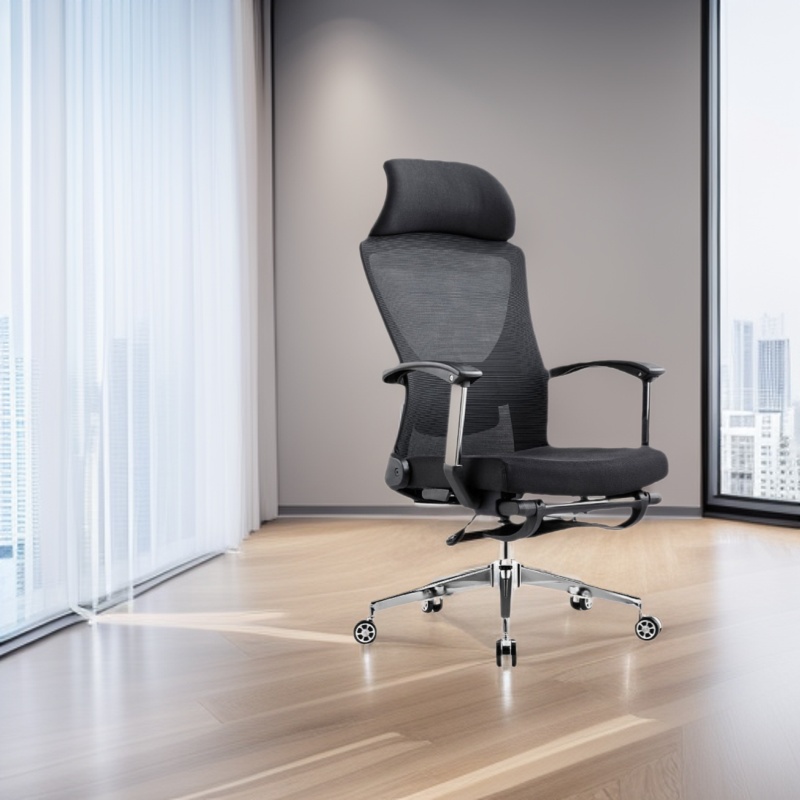 Ergonomic staff office lunch break lifting rotating chair can sit comfortably sedentary not tired reclining office chair