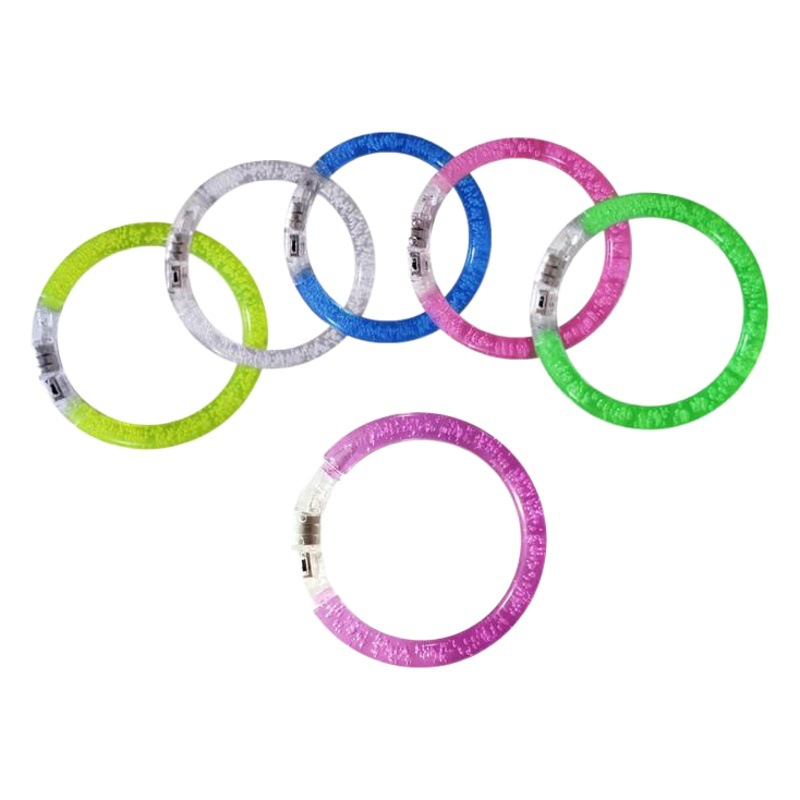 Acrílico flash pulsera luminosa bar concierto alegría props al por mayor