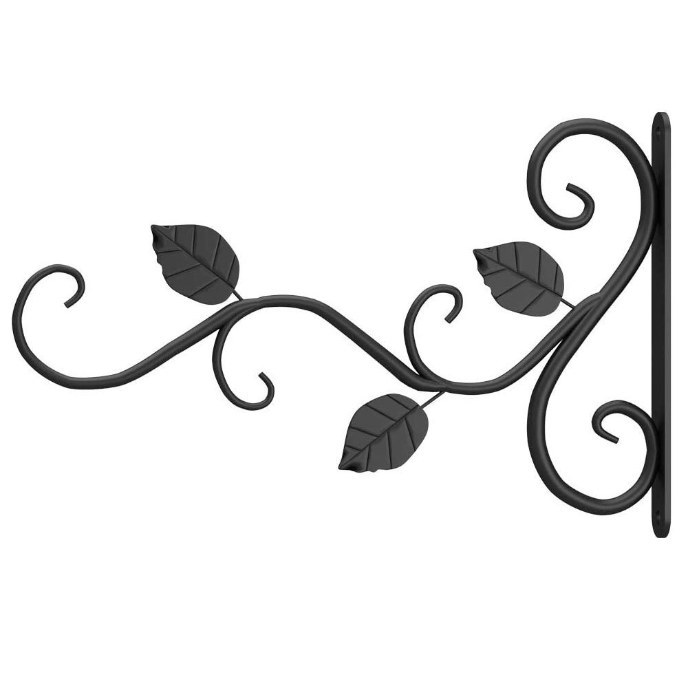 Zhuoxiang transfronterizo tipo pared colgante europeo canasta de flores soporte de canasta de flores colgando estante de flores de maceta de flores campana de viento soporte de lámpara de calle