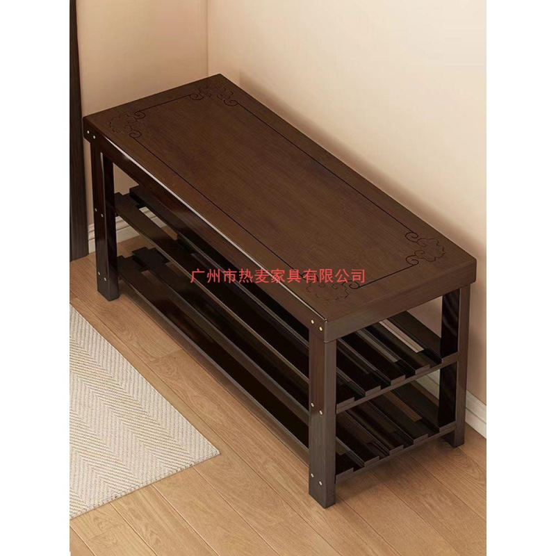 换鞋凳家用门口可坐鞋柜坐凳一体入户穿鞋凳进门鞋架非实木长条凳|undefined