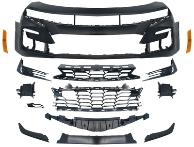 Big Surrounded Modified Zl1 Body Front Bumper - 19-23-camaro-ls-ss-front-surround