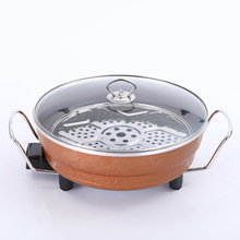 家用大容量一体锅多功能电火锅电炒锅电煮锅柴火饭锅巴粥电饭锅