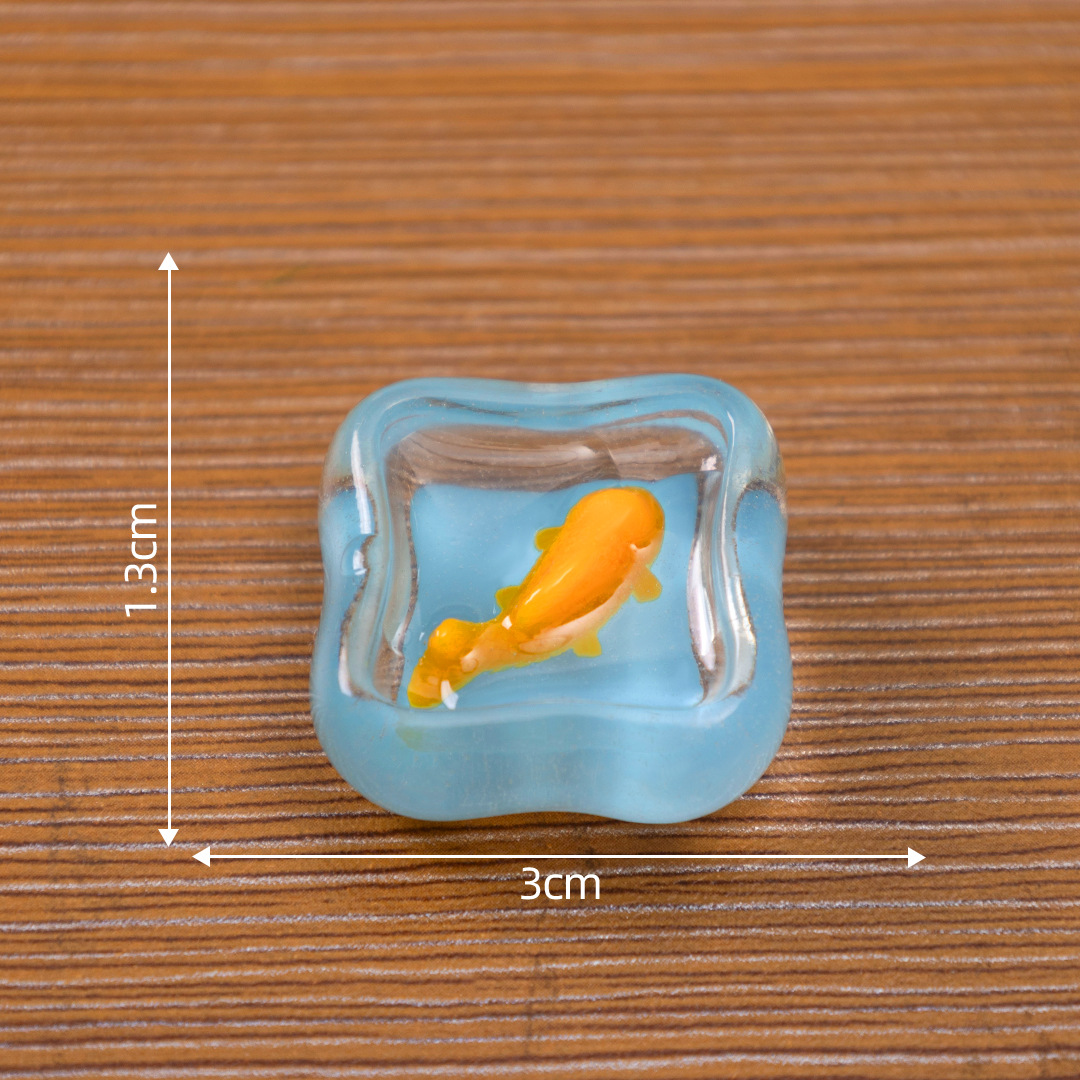 かわいいいたずらな魚猫人形かわいいドールハウス diy 装飾アクセサリーミニデスクトップ装飾品