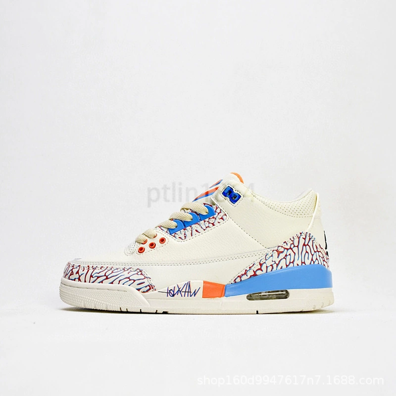 Мужские кроссовки Nike AJ3 женские кроссовки Fujiwahanix burst белый цемент сустав ограниченная Joe 3 чистый оригинал яд