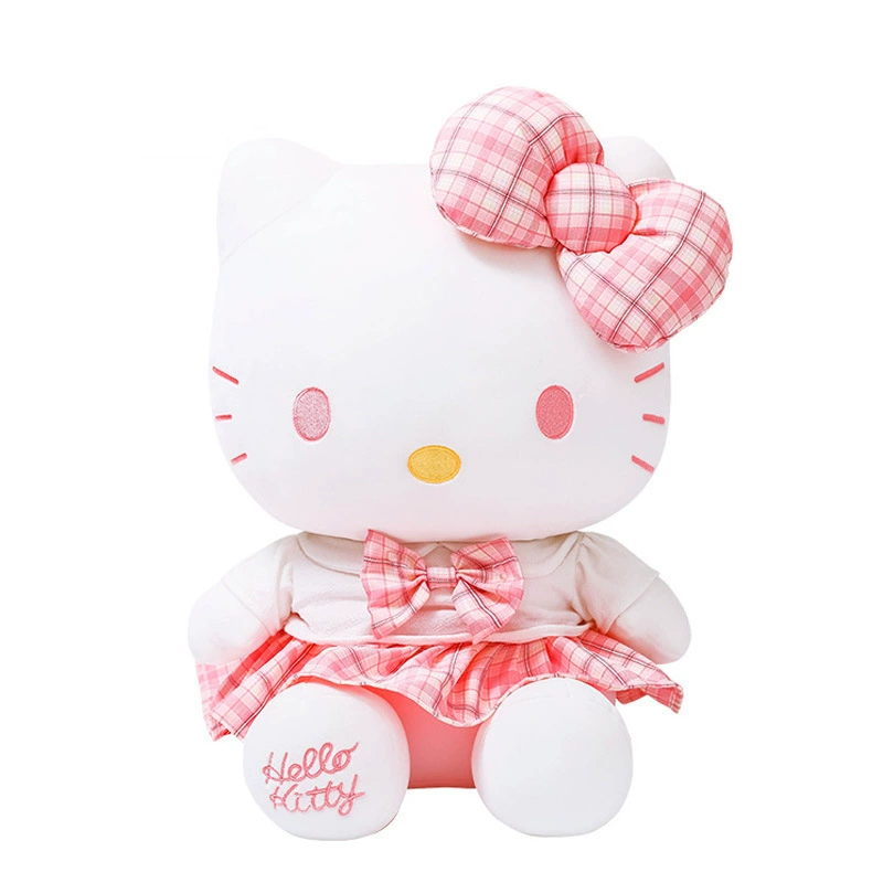 Плюшевая игрушка (Hello Kitty) 10–30 см, лицензированная коллекционная кукла, варианты подарочных пакетов