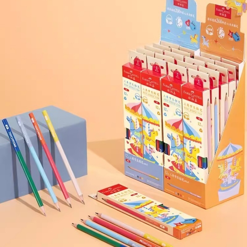 Alemán Faber-Jia estudiante especial parque infantil serie triángulo lápiz 2bhb examen disponible estudiante lápiz