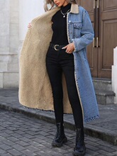 U 29526 Women's Loose Long Coat Ůʽ���ɳ������� �羳ŷ����