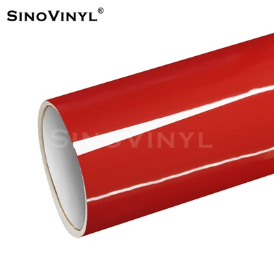 Kalike Three-Layer Glossy Color-Changing Film | Automotive Film - 152-18m-highlight-chinese-red