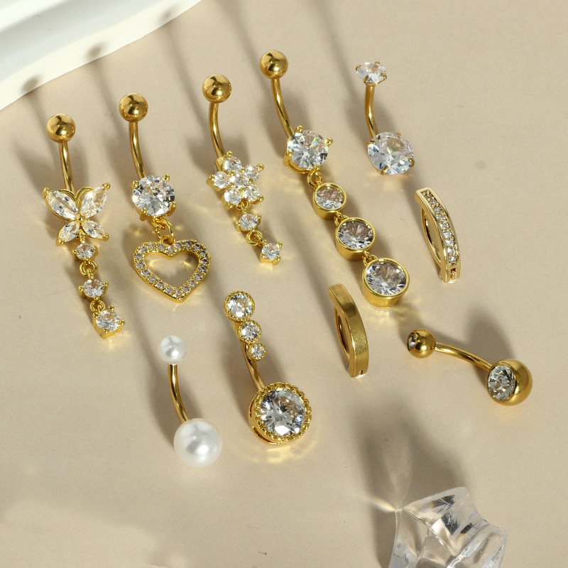 Pointed titanium steel lip stud product view