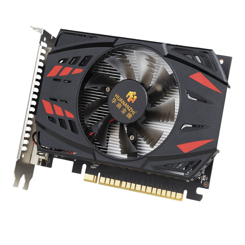 Видеокарта GTX750TI 4G-A китайская золотая карта черный Journey to the West*Wukong одиночный вентилятор воздушного охлаждения 12