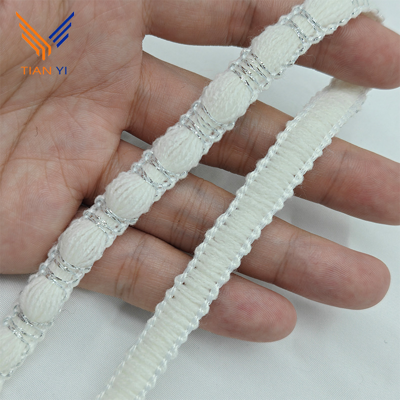 중간 부분 흰색 은색 와이어 * 1.0CM